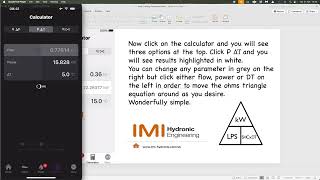 Part 4 Heating Design Tutorials IMI HyTools App.