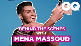 Mena Massoud: Behind The Scenes with GQ Middle East's Breakthrough Talent winner
