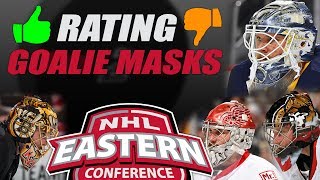 Rating NHL Goalie Helmets(East) - Part 1