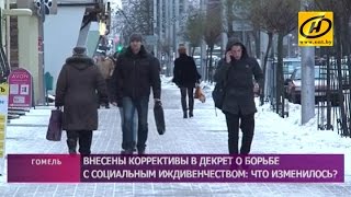 Что изменилось в декрете о борьбе с социальным иждивенчеством?