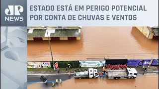 Inmet emite novos alertas de chuvas para o Rio Grande do Sul