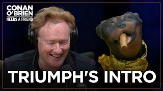 Triumph The Insult Comic Dog Roasts Conan | Conan O'Brien Needs A Friend