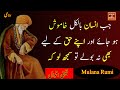 Jab Insan Bilkul Khamosh Ho Jaye Or apne | Mulan rumi aqwal | urdu aqwal zareen | Voice of Rofal