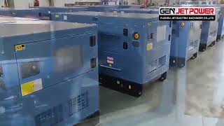 Enclosed type diesel generator 60kva 50kva 40kva 30kva generator with CE certificate