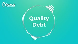 Lean in 60 Seconds - Quality Debt