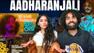 🇮🇳 REACTING TO AADHARANJALI! 😮 | Aadharanjali - Promo Song | Romancham | Sushin Shyam (REACTION)