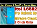 Itel Vision 1 Pro (L6502) Frp Unlock With Miracle 2.82 Crack 2023 By @RamuMobileSolution