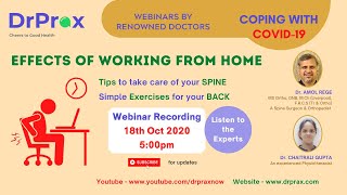 DrPrax - Webinar Series - Covid19 and Effects of Working from Home