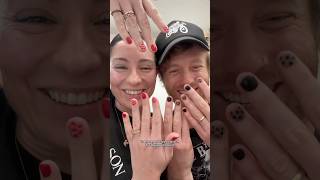 Valentine’s Day couples nails! ♥️ #couples #couplegoals #marriedlife #marriage #husband #wife #love