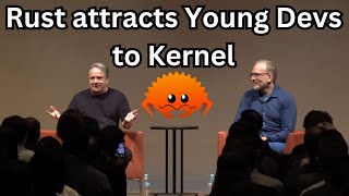 Torvalds Speaks: Rust attracts young developers to kernel