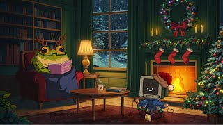 cozy christmas night 🎄 stop overthinking, relaxing music [chill lo-fi hip hop beats]