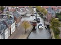 sneek varen door de gracht. 6 waterpoort.