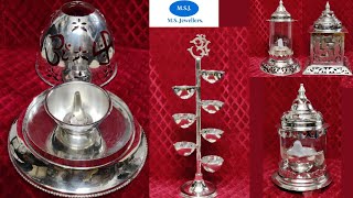 Silver Akhand Jyot||MS Jewellers||Wholesaler Silver Gift Items Articles Coins||Karol Bagh||Delhi...