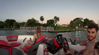 Passeio jet boat coluna Mercury 250hp v6