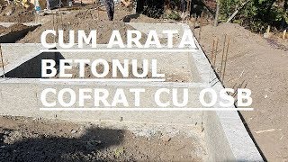 Cum arata betonul de la elevatie dupa decofrare