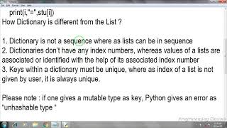 what is dictionary in python Dictionary data type in python in hindi Dictionary initialization
