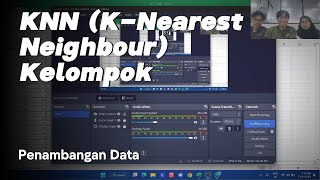 Menghitung dataset menggunakan rumus KNN (K-Nearest Neighbour) - Kelompok