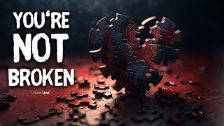 This Song is for All Of You Fighting Battles Alone 🙏🏽 You're Not Broken (Official Lyric Video)