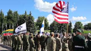 4 133 FAR celebrates Estonian Victory Day with NATO partners and locals in Narva