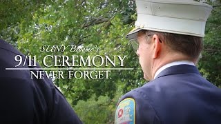 9/11 Remembrance Ceremony at SUNY Broome | 2015