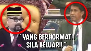 GEMPAR!! DEWAN MULAI PANAS!! rakyat turut tak sangka!! Ahli parlimen besut diarah keluar dewan!!