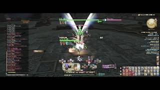 FF14 忍者 4.4 木人(アルファ零式4層) IL370 6624 6秒残し 飯薬無し