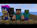 monster school bottle flip challenge minecraft animation