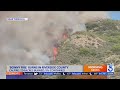 Bonny Fire burns hundreds of acres in Riverside County