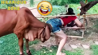 Funny \u0026 Hilarious People Life 😆 #130 | TRY NOT TO LAUGH 😂😁😆 | Instant Regret Fails Compilation 2025