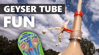 Testing Out the Steve Spangler Geyser Tube