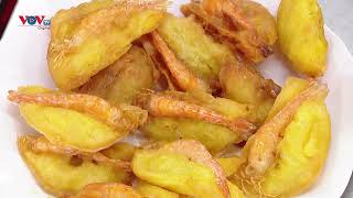 Hấp dẫn phong vị xưa của Bánh tôm Phủ Tây Hồ