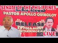 TROPANG OFW CHANNEL is live! SENATE OF THE PHILIPPINES