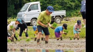 【ピープル農場】子どもたちとの田植え体験2023