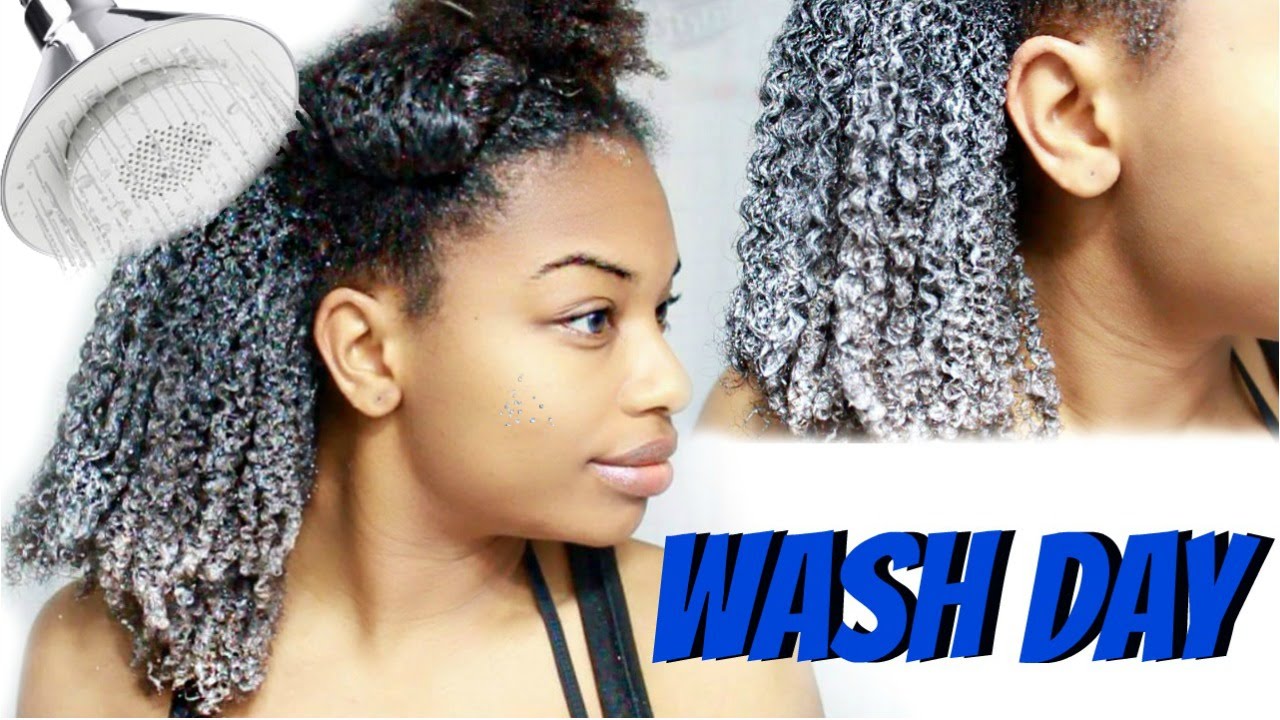 Natural Hair | WASH DAY ROUTINE Start To Finish! | Journeytowaistlength ...