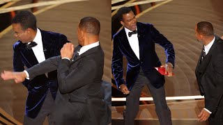 ESPAÑOL - Will Smith golpea a Chris Rock por una broma sobre su esposa #Oscars2022 COMPLETO