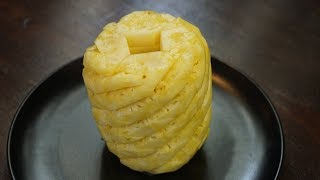 How To Cut Pineapple Without Waste - Morgane Recipes