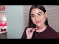 *new* maybelline sensational liquid matte lipstick swatches 10 shades arpita ghoshal