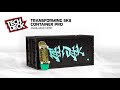 transforming sk8 container pro available now tech deck