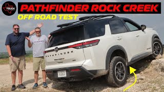Is The Nissan Pathfinder Rock Creek Any Good Off Pavement? - OFF ROAD HILL TEST