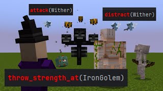 Coding Regular Mobs to beat the Wither