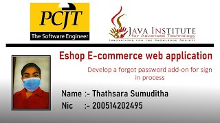 Web project Task 05 | 1st year | Semester 01 | Java Institute | eShop application