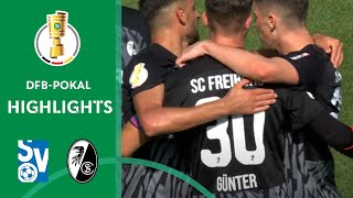 Brave Underdog! | SV Oberachern vs. SC Freiburg 0-2 | Highlights | DFB-Pokal First Round