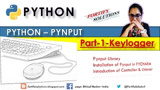Keylogger - Installation of Pynput library | Part-1| Python