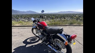 First Recording of the Kawasaki W800 - Gas Trip