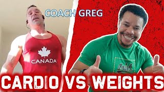 Cardio vs Weights For Weight Loss @gregdoucette
