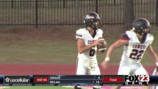 Highlights: Bishop Kelley gets the win over Coweta, 22-6