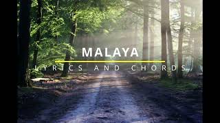 MALAYA Lyrics \u0026 Chords - Passion Generation