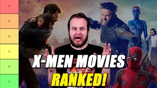 X-MEN MOVIE TIER LIST | THE BEST AND WORST X-MEN FILMS RANKED