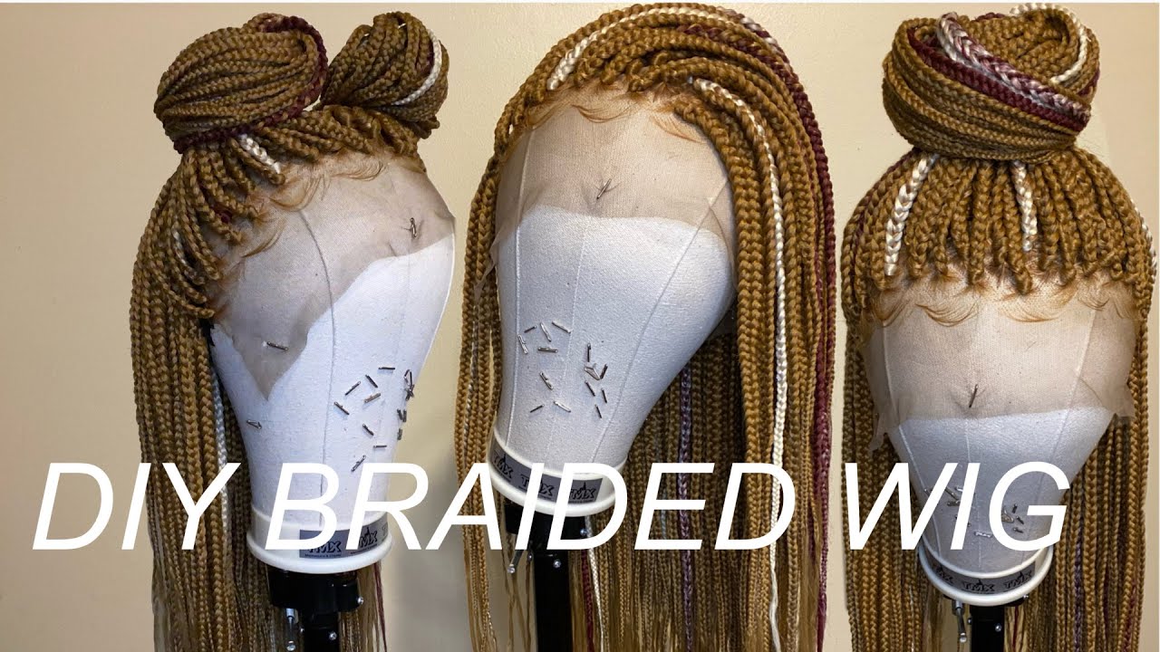 Diy Braided Wig Youtube