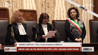 Omicidio Carol Maltesi, ergastolo in appello per l'assassino Davide Fontana - Ore 14 del 22/02/2024